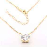 Collana Domar Gioielli Donna Collana argento 925 punto luce in Argento Cubic Zirconia NZA117876